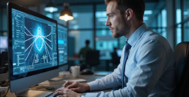 Professional detecting malicious OpenClaw agents in high-tech environment