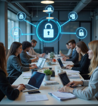 Modern office using OpenClaw Access Control systems