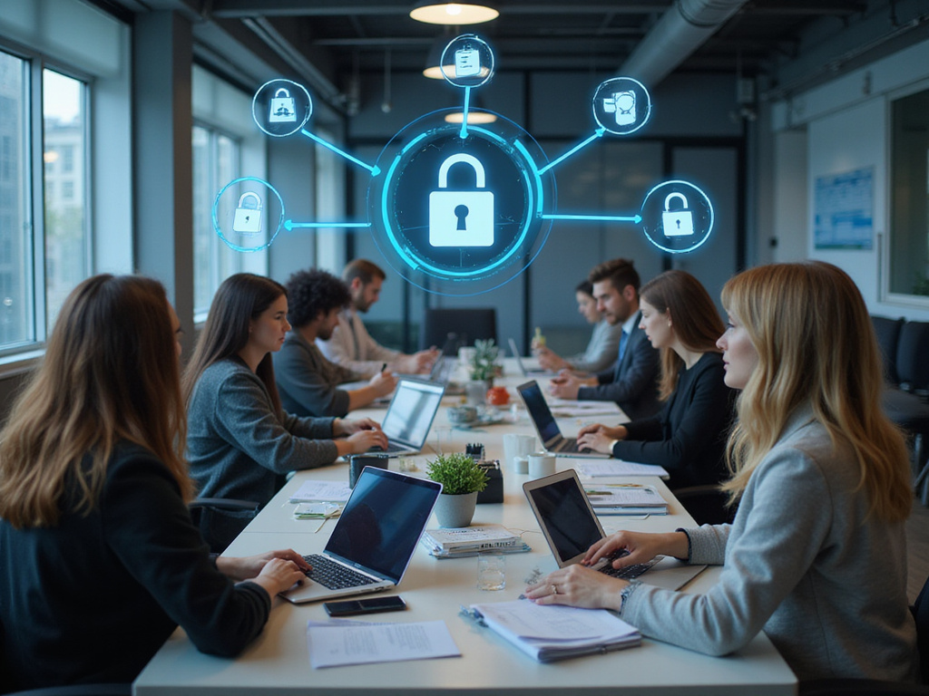 Modern office using OpenClaw Access Control systems