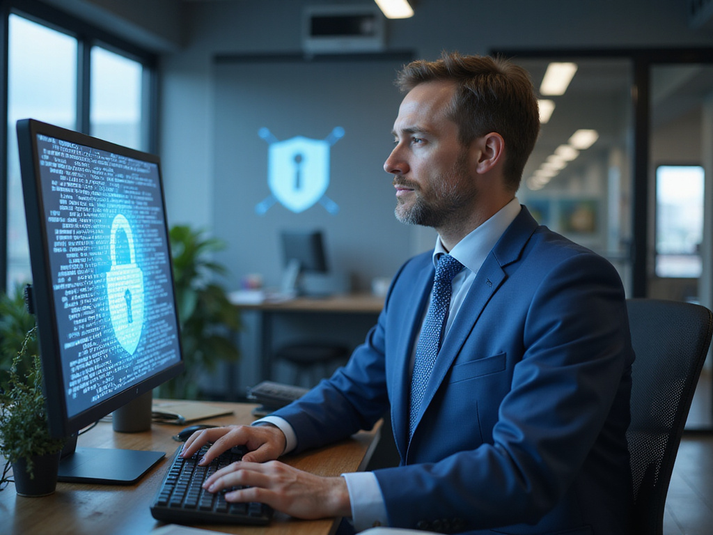 OpenClaw Credential Management represented in office setting