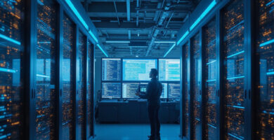 OpenClaw Enterprise Security system with AI agents in operation