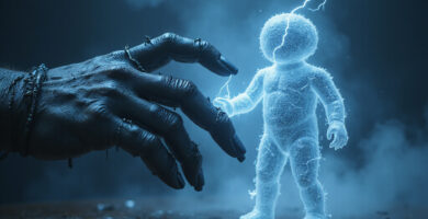 OpenClaw security risks depicted by a lightning claw and AI agent