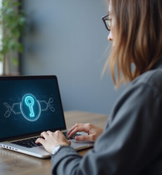 Professional using OpenClaw Secrets Management for secure API keys