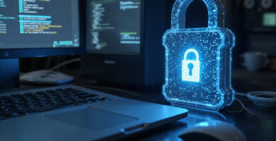 OpenClaw Security Advisories symbolized by digital padlock and tech tools