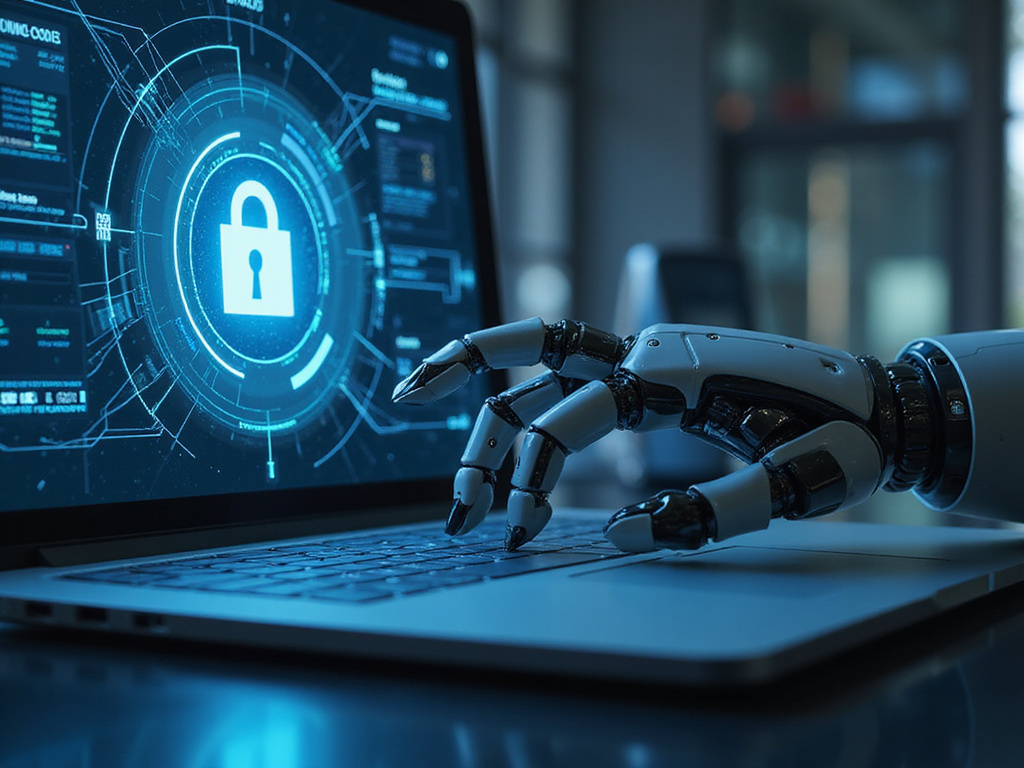 Modern OpenClaw Security Architecture with AI and digital lock