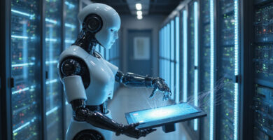 Futuristic OpenClaw Security Automation with AI and servers