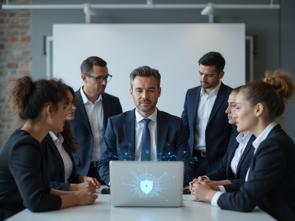 Corporate CISOs meeting with OpenClaw Security Checklist displayed