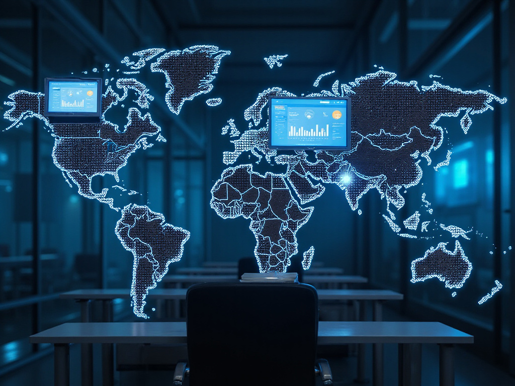 Modern OpenClaw Security Monitoring workstation in tech environment
