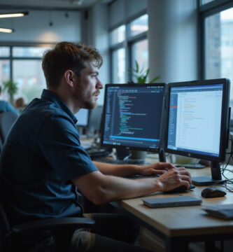 Professional examining OpenClaw Security Threats on computer
